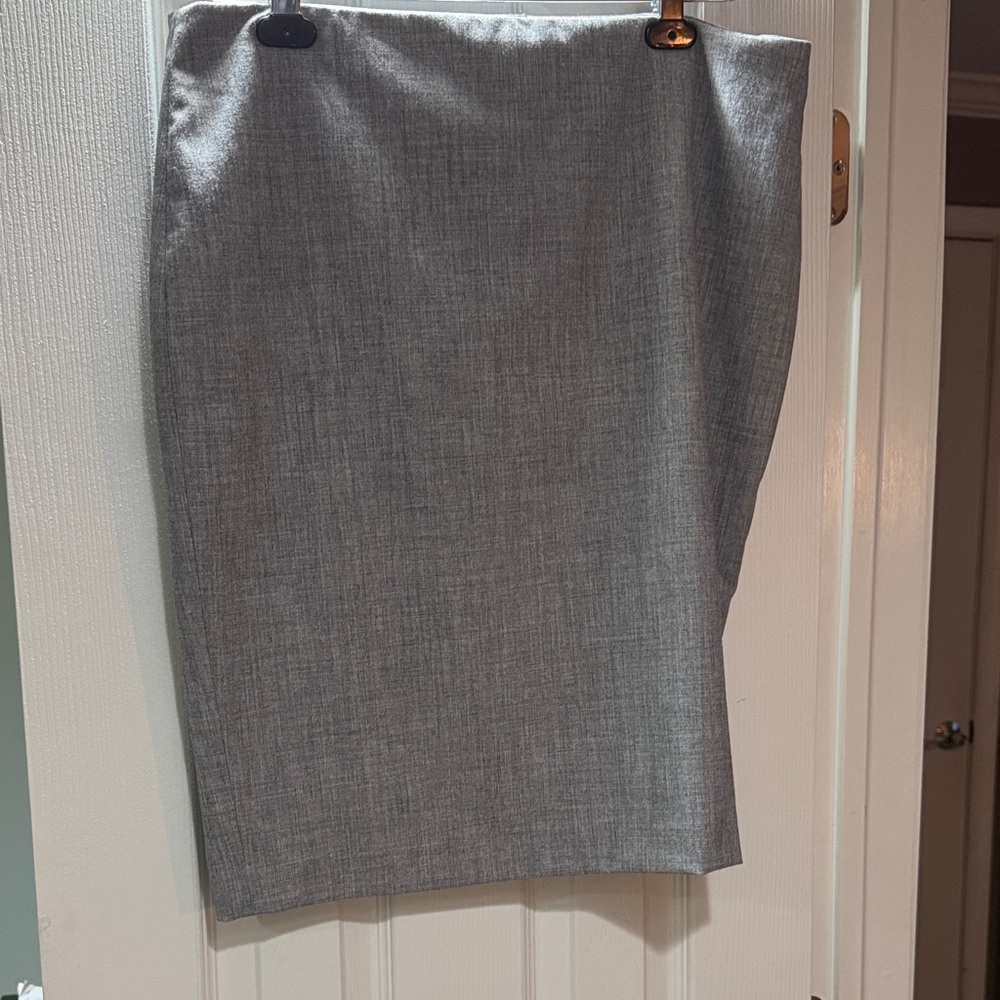 Banana Republic Gray Pencil Skirt